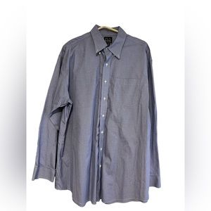 Jos. A. Bank Men’s Traveler Dress Shirt SZ: 17 1/2 / 36